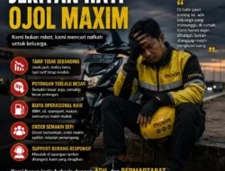 JERITAN HATI OJOL MAXIM: “KAMI BUKAN ROBOT, KAMI MENCARI NAFKAH UNTUK KELUARGA”