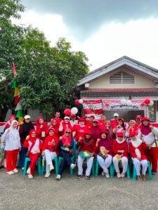 Semarak Bahagian warga RT.11/RW.10 Perumnas Rumbai dalam memperingati Hari Kemerdekaan RI