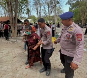 Bhabinkamtibmas Polsek Mojoroto Edukasi Petani Jagung, Dukung Ketahanan Pangan di Banjarmlati
