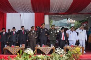 Walikota Administrasi Jakarta Utara Hendra Hidayat Pimpin Upacara Peringatan HUT ke-81 RI*   