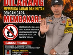 BABINKAMTIBMAS KELURAHAN PEBATUAN AIPDA JONTRA FULTA AJAK MASYARAKAT CEGAH KARHUTLA, PELAKU TERANCAM PIDANA