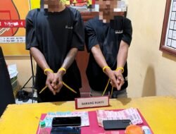 Polisi Tangkap 2 Pria Diduga Edarkan Sabu di Rohil, 12 Paket Diamankan