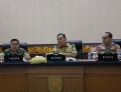 Kodam XIX/Tuanku Tambusai Bersama Pemprov Riau Perkuat Sinergi Hadapi Puncak Karhutla