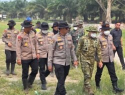 Kodam XIX/Tuanku Tambusai Jaga Kesiapsiagaan, Pangdam Cek Penanganan Karhutla di Inhu