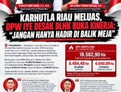KARHUTLA RIAU MELUAS, DPW IYE DESAK DLHK BUKA KINERJA: “JANGAN HANYA HADIR DI BALIK MEJA