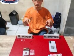 Satresnarkoba Polres Kampar Tangkap Pengedar Narkoba di Desa Koto Perambahan 