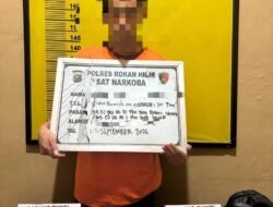 Polisi Tangkap Pria di Gubuk, Sita Sabu 15,15 Gram dan Ekstasi 5,79 Gram di Rohil
