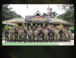 Panglima 3 Briged Tentera Darat Malaysia Kunjungi Pos Gabma Kotis Satgas Pamtas RI-Malaysia, Perkuat Hubungan Silaturahmi dan Kerja Sama Perbatasan*