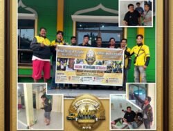 Wujudkan Kepedulian Umat dan Eratkan Silaturahmi, Komunitas Maxim Pekanbaru Bersatu Gelar Bakti Sosial Bersihkan Masjid Darul Hikmah