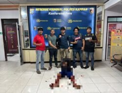 Sembunyi di Tapung, Buronan Pelarian Sel Polres Kampar Akhirnya Tertangkap