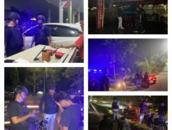 Jaga Kondusivitas Malam Hari, Tim URC Raga Polres Kampar Patroli Menyeluruh — Nihil Gangguan Kamtibmas