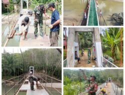 Jembatan Gantung Desa Garonggang Rampung Diperbaiki, Akses Warga Kembali Nyaman