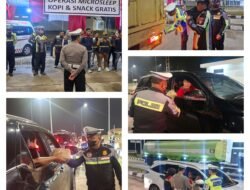*Kanit PJR Tol Permai Pimpin Operasi Micro Sleep, Ingatkan Pengendara Utamakan Keselamatan*