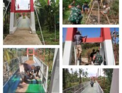 Perbaikan Jembatan Gantung Batangtura Rampung, Warga Gunung Manumpak Kini Lebih Mudah Beraktivitas