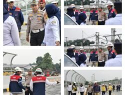 *Pastikan Kesiapan Open Traffic, Ditlantas Polda Riau Tinjau Overpass STA 203+285