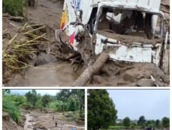 UPDATE TERKINI: LONGSOR TERJANG SOLOK, JALUR SOLOK–PADANG TERGANGGU”.