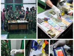 Satgas Pamtas RI-Malaysia Yonarmed 19/Bogani Gagalkan Penyelundupan 1,9 Kg Sabu