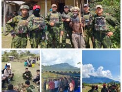 Pos Apalapsili Satgas Pamtas Kewilayahan RI-PNG Yonif 645/Gty Gelar Pengamanan Ibadah Masuk Injil di Distrik Apalapsili