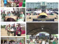 Semarak HUT ke-81 TNI, Kodam XVIII/Kasuari laksanakan Bazar dan Pasar Murah