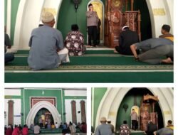 Usai Sholat Jumat, Kapolsek Perhentian Raja Ingatkan Jemaah: Jauhi Bakar Lahan, Itu Bisa Dipidana