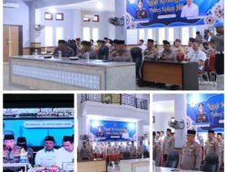 Ngaji Kebangsaan Bersama Kapolri & Gus Baha, Polres Rohil Perkuat Nilai Rohani dan Kebangsaan Personel