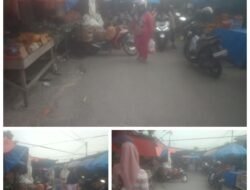 Pedagang Pasar Pagi Panam Resahkan Pengguna Jalan, Parkir Sembarangan dan buka Lapak di Badan Jalan*