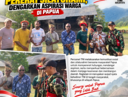Satgas Pamtas Yonif 645/GTY Dukung Kearifan Budaya Lokal di Distrik Apalapsili Papua Pegunungan