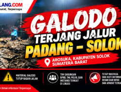 GALODO TERJANG AROSUKA, JALUR PADANG–SOLOK PUTUS TOTAL