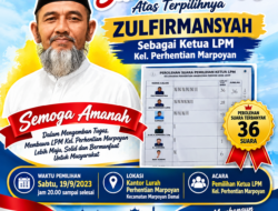 Zulfirmansyah Terpilih sebagai Ketua LPM Kelurahan Perhentian Marpoyan, Raih 36 Suara