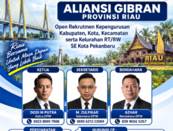 Aliansi Gibran Provinsi Riau Resmi Terima SK, Dodi Mandala Dipercaya Pimpin DPW