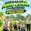 Dukung Program Kapolda Riau Penanaman 1 Juta Pohon, Polsek Rimba Melintang tanam pohon di kantor pemerintahan Genjot Program Green Policing