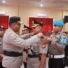 Kapolres Kampar Pimpin Sertijab Kapolsek Kampar Kiri Kompol Rusyandi Z. Siregar, S.Sos., M.H di Gantikan Kompol Nurman S.H., M.H.