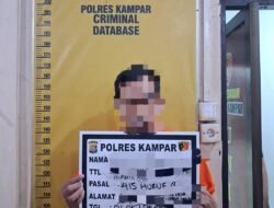 Polres Kampar Tangkap Mantan Kepala Sekolah Diduga Cabuli Murid Lebih 20 Orang