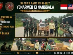 Gagalkan Penyelundupan Rokok Ilegal, Satgas Pamtas Yonarmed 13/Nanggala Amankan 160 Slop Rokok Tanpa Pita Cukai di Perbatasan