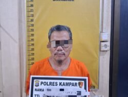 Polres Kampar Tangkap Guru Ngaji, Diduga Cabuli 4 Anak Dibawah Umur