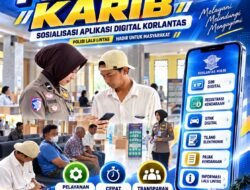 Permudah Urus SIM, Polres Rokan Hilir Sosialisasikan Aplikasi Digital Korlantas Langsung ke Masyarakat
