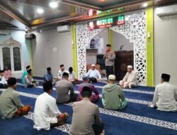 Subuh Keliling Kapolsek Kampar Kiri Kompol Nurman Ajak Warga Aktif Jaga Kamtibnas Yang Kondusif 