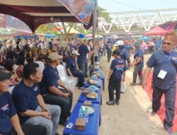 Pacu Sampan Utanter Ujung Tanjung Berlangsung Meriah, Polri Hadir Jaga Budaya Warga Tepian Sungai Rokan