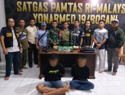 Satgas Pamtas Yonarmed 19/Bogani Gagalkan Penyelundupan 5,269 Kg Sabu di Perbatasan Malaysia*