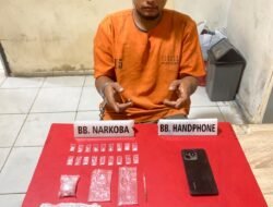 Satresnarkoba Polres Kampar Tangkap Pelaku Narkoba di Sei Putih, Amankan 3.43 Gram Sabu-sabu 