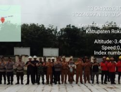 Cegah Karhutla, Polsek Rantau Kopar Satukan Kekuatan TNI, Perusahaan, dan Masyarakat   